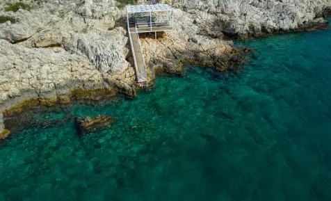 Платформа для спуска в море