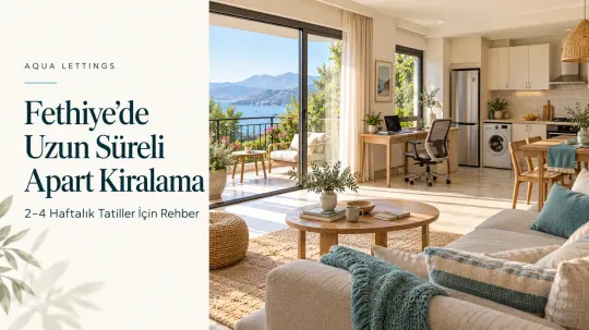 Fethiye'de Uzun Süreli Apart Kiralama: 2–4 Haftalık Tatillerde Nelere Dikkat Edilmeli?